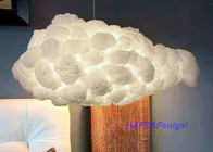 Creative Led Floating Clouds Chandeliers Hanging Lamps White Nordic Lamp Modern