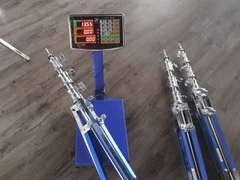 ขาตั้งไฟ LED แบบปรับได้ ขาตั้งกล้องสแตนเลสสตีลสำหรับงานหนักแบบยืดหดได้