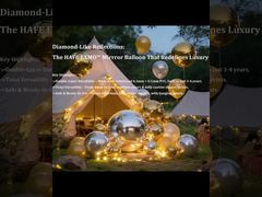 บอลลูนกระจกกระจกพีวีซี