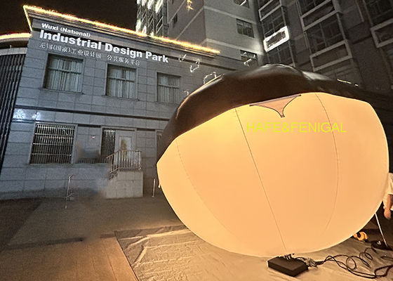 Large-Area Illumination 1.8kW LED CCT High Output Elliptical LED Film Balloon Light