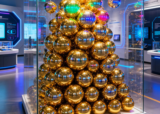 Customized PVC Double-Layer Inflatable Mirror Ball Decoration Can Be Hung
