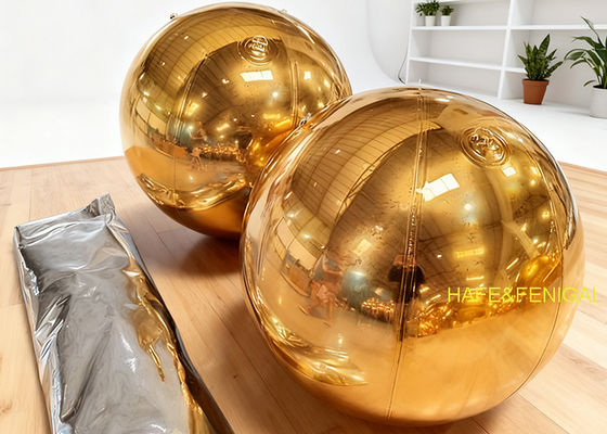 Elegant Durable Double-Layer PVC Balloons With Stunning Mirror-Finish Reflection