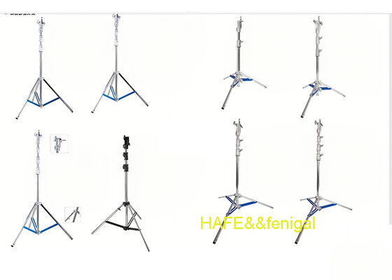 Wheeled Base Stands And Heavy-Duty Steel Film/Video Stands For Studio, Broadcast