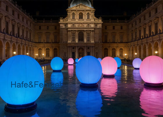 Aquaflair Space Art Floating Sphere Lamp – 2m Diameter IP65 Waterproof RGBW LED Balloon Light