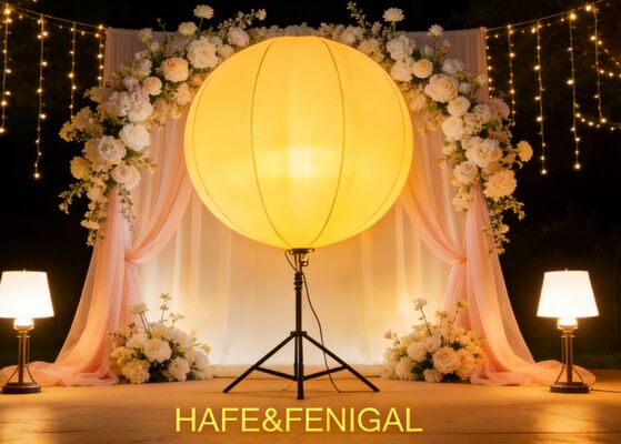 Luna 300W High-Lumen Balloon Light for Grand Outdoor Weddings & Nighttime Celebrations | IP44, Instant On, 30,000 Lumens
