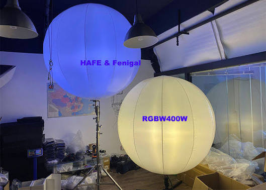 400W DMX Control Inflatable LED Light Customized Logo LED Balloon Light for Branded Events
