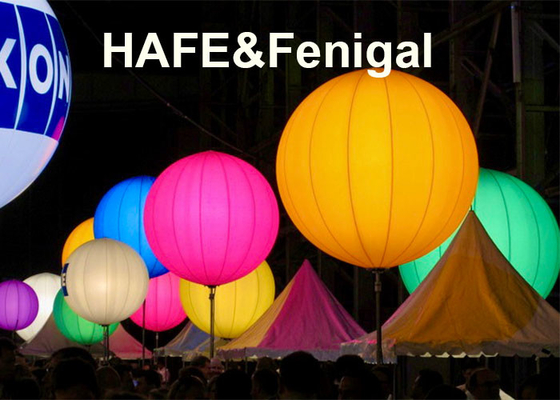 Airstar ประเภท 400W สี RGBW ดวง LED ไฟฉายกิจกรรม บอลลูนที่กําหนดเอง สําหรับขาย