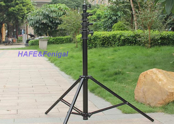 1.9 - 3.8 M โลหะ สันธิดาไฟ ปรับความสูง Tripod สําหรับอุปกรณ์เสริมไฟ