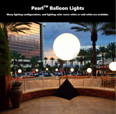 Airstar ประเภท 400W ดาวอัด LED สีขาว บอลลูนการสว่างกิจกรรมที่กําหนดเอง สําหรับขาย