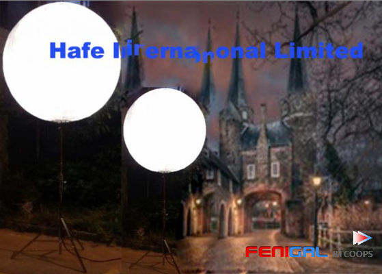 Moon High-power helium balloon levitation lighting enabling dual-purpose use of one balloon.