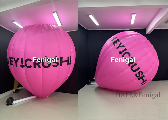 3.5m 12ft Custom Hot Air Balloon รูปแบบการโฆษณาการตลาด