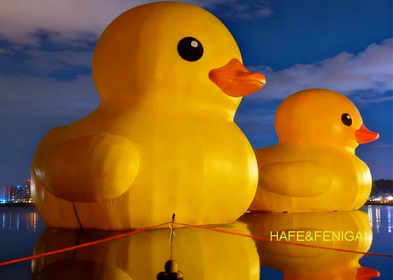 Custom Giant 6m Inflatable Yellow Duck For Corporate Events, Brand Promotions, Festivals