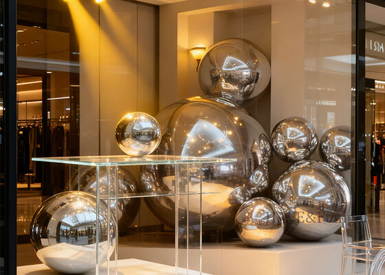 Double-Layer PVC Inflatable Mirror Balloons For Decorating Event Spaces