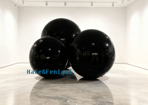 Sleek Black Mirror Balloon - Add a Modern Vibe to Your Party Decor