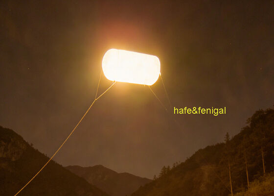 20kW Tube Tungsten Film Lighting Balloon Large Helium Soft Light for Night Film Shooting