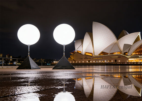 เพิร์ล 200W LED แสงบอลลูน ความสูง 0.9m ถึง 1.6m เหมาะสําหรับการสว่างและตกแต่งงาน