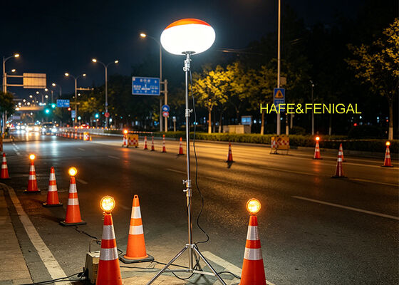 ไฟ LED รูปทรงบอลลูน 400W พร้อมระดับการกันน้ำ IP65 และการหรี่แสง 0-100% สำหรับตลาดอีเวนต์และตลาดเช่า