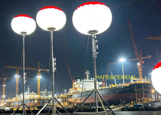 ระบบไฟบอลลูน Sun Global 5 ชั้น พร้อมช่วงกำลังไฟ 400W-1000W สำหรับไฟฉุกเฉินภัยพิบัติ