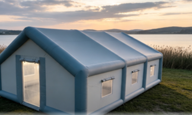 Waterproof Oxford Fabric Inflatable Air Tent with 15M Diameter and Easy Setup for Outdoor Events